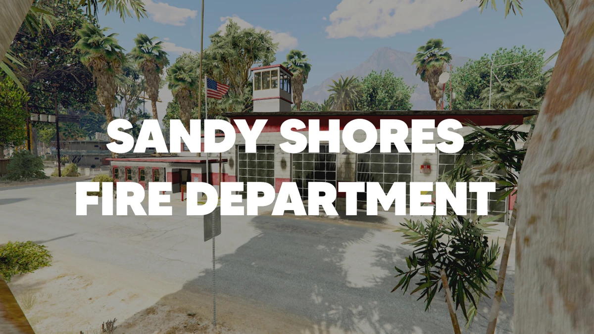 Sandy Shores Fire Department MLO – Fully Open Source | FiveM